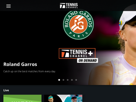 'tennischannel.com' screenshot