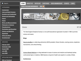 'theness.com' screenshot