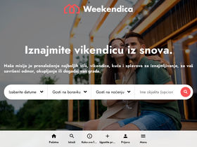 'weekendica.com' screenshot