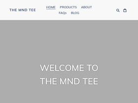 themndtee.com homepage screenshot