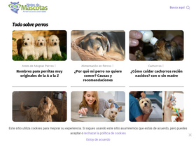 'notasdemascotas.com' screenshot