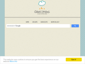 'weknowyourdreams.com' screenshot