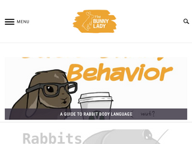 'bunnylady.com' screenshot