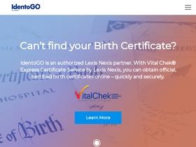 'identogo.com' screenshot