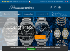 'boumanonline.nl' screenshot