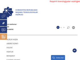 'mitc.uz' screenshot