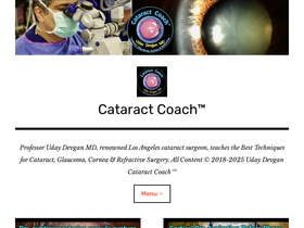 'cataractcoach.com' screenshot