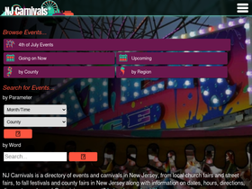 'nj-carnivals.com' screenshot
