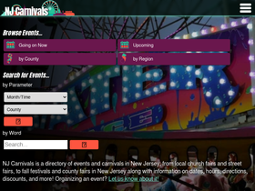 'nj-carnivals.com' screenshot