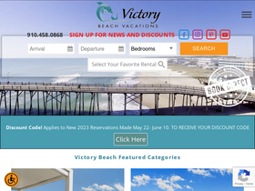 victorybeachvacations.com