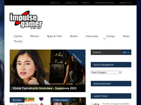 'impulsegamer.com' screenshot
