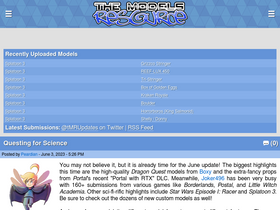 'models-resource.com' screenshot