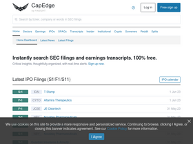 'capedge.com' screenshot