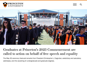 'orpa.princeton.edu' screenshot
