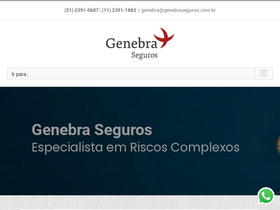 'genebraseguros.com.br' screenshot