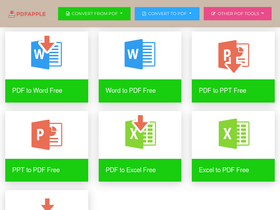 'pdfapple.com' screenshot