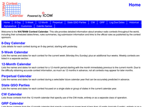 'contestcalendar.com' screenshot
