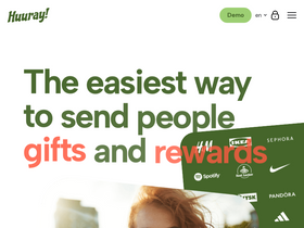 'huuray.com' screenshot