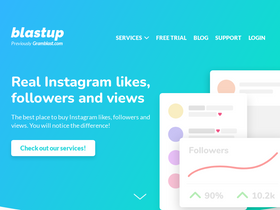 'blastup.com' screenshot