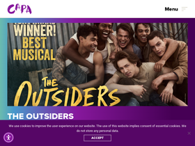 'cbusarts.com' screenshot