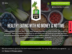 'nomoneynotime.com.au' screenshot