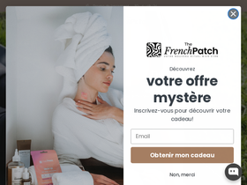 Thefrenchpatch homepage screenshot