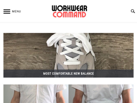 'workwearcommand.com' screenshot