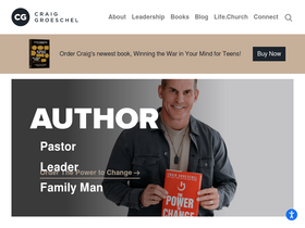 'craiggroeschel.com' screenshot