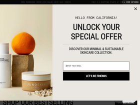 'junoco.com' screenshot