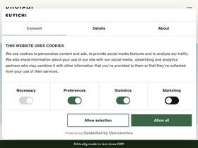 'kuyichi.com' screenshot