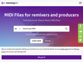 'nonstop2k.com' screenshot