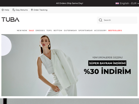 'tubabutik.com' screenshot
