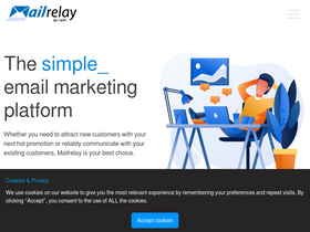 'mailrelay.com' screenshot