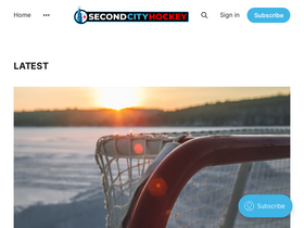 'secondcityhockey.com' screenshot