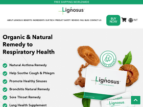 'lignosus.com' screenshot
