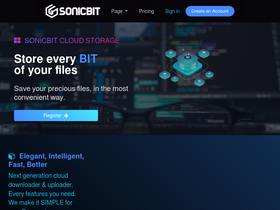 'sonicbit.net' screenshot