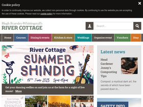'rivercottage.net' screenshot