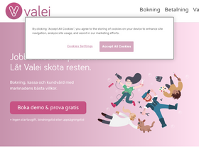 'valei.com' screenshot