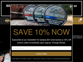 'blackbuffalo.com' screenshot