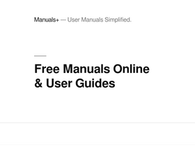 'manuals.plus' screenshot