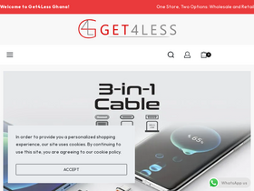 'get4lessghana.com' screenshot