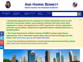 'hctax.net' screenshot