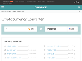 'currencio.co' screenshot