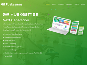 'epuskesmas.id' screenshot