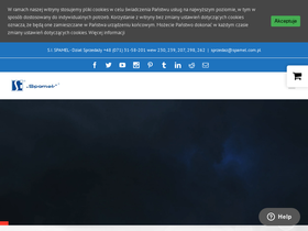 'spamel.com.pl' screenshot