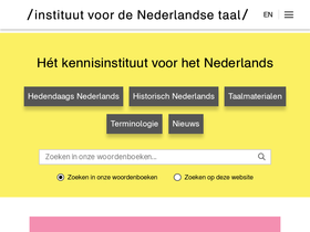 'ivdnt.org' screenshot