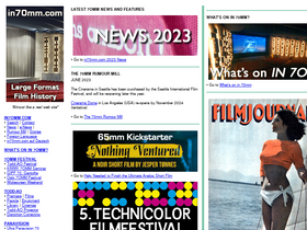 'in70mm.com' screenshot