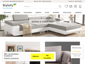 'stylefy.de' screenshot