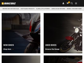 'bikebiz.com.au' screenshot