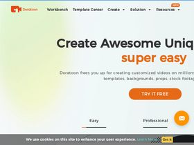 'doratoon.com' screenshot
